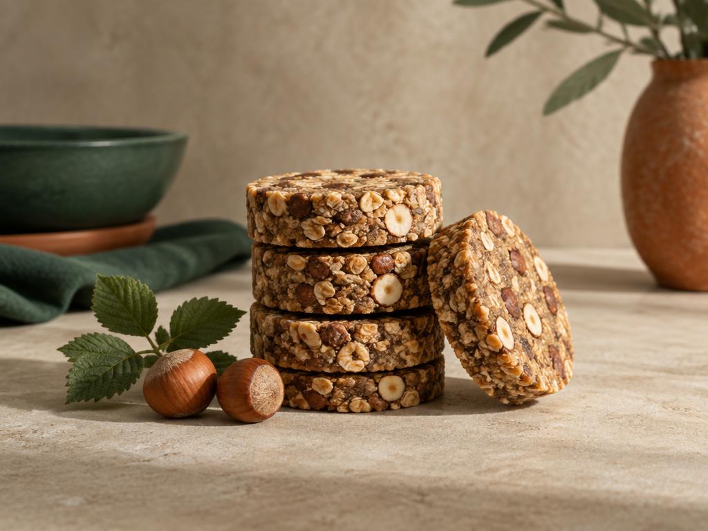 Illustrazione originale per BARRETTA SOSTITUTO DI PASTO ALLA NOCCIOLA