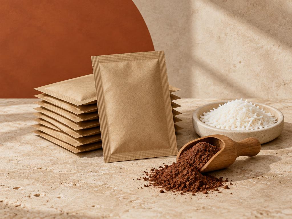 Illustrazione originale per Detox - Zkit Vegan Cacao + Cocco