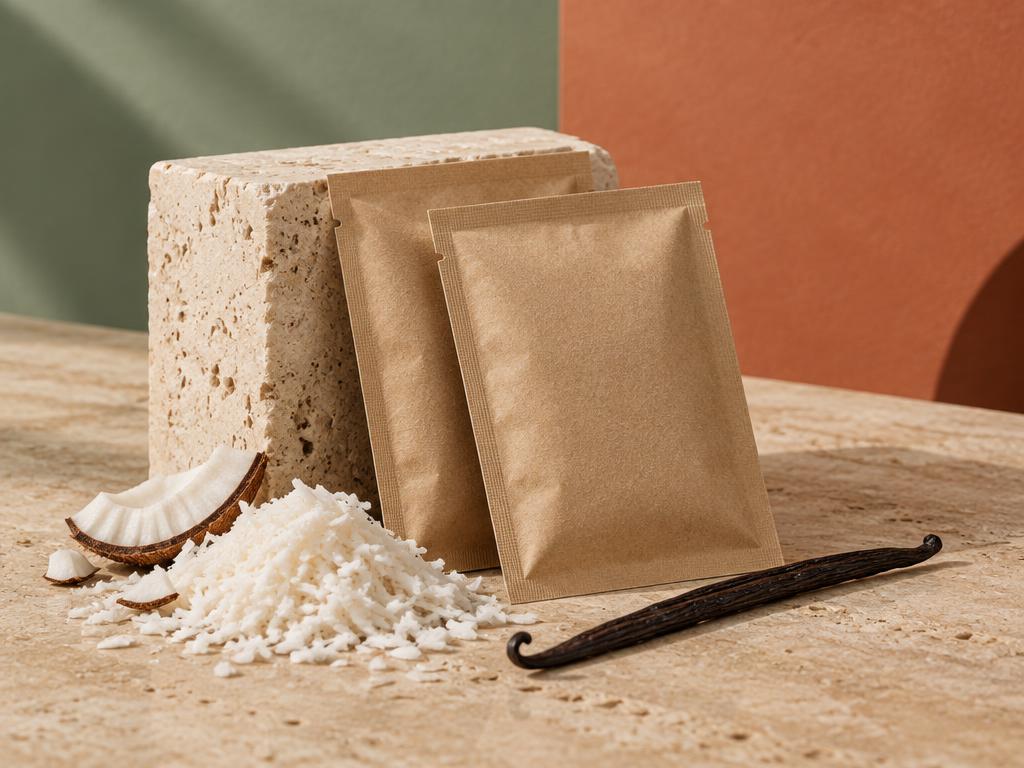 Illustrazione originale per Detox - Zkit Vegan Cocco + Vaniglia